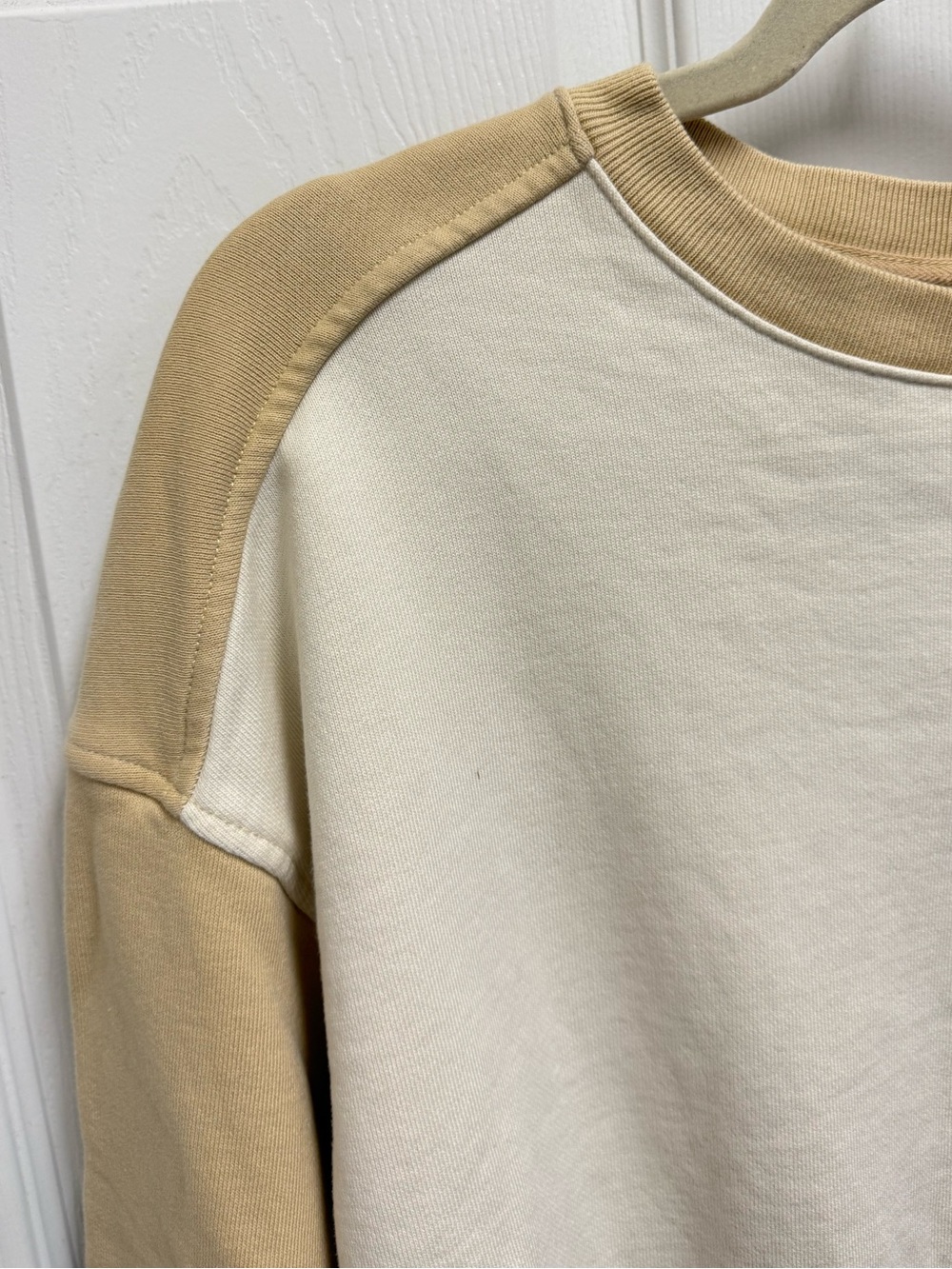 Everlane Two Tone Organic Cotton Sweatshirt - Picture 5 of 10